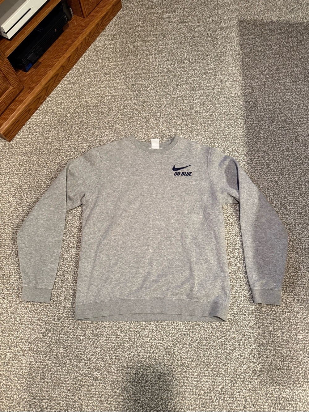 University of Michigan Nike Go Blue Crewneck Sweatshirt
